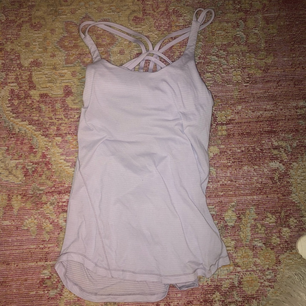 Lululemon Movement to Movement 2 in 1 Tank - Lilac
